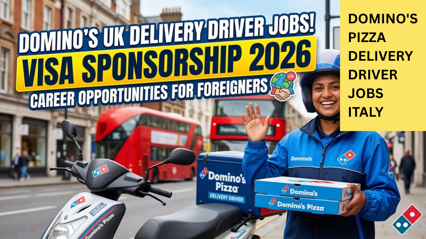 Domino's Pizza Delivery Driver Jobs in Italy